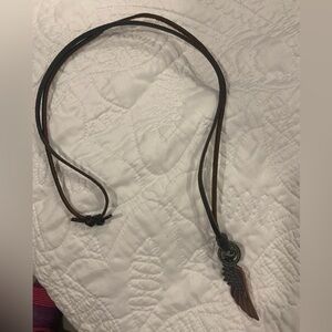 Angel wing lanyard